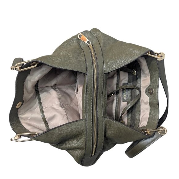 Michael Kors Raven Large Pebble Leather Tote Mushroom (color) - Picture 3 of 7